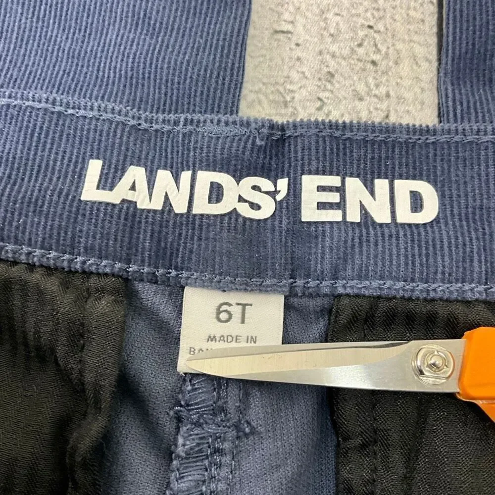 LANDS’ END High Rise Corduroy Pants